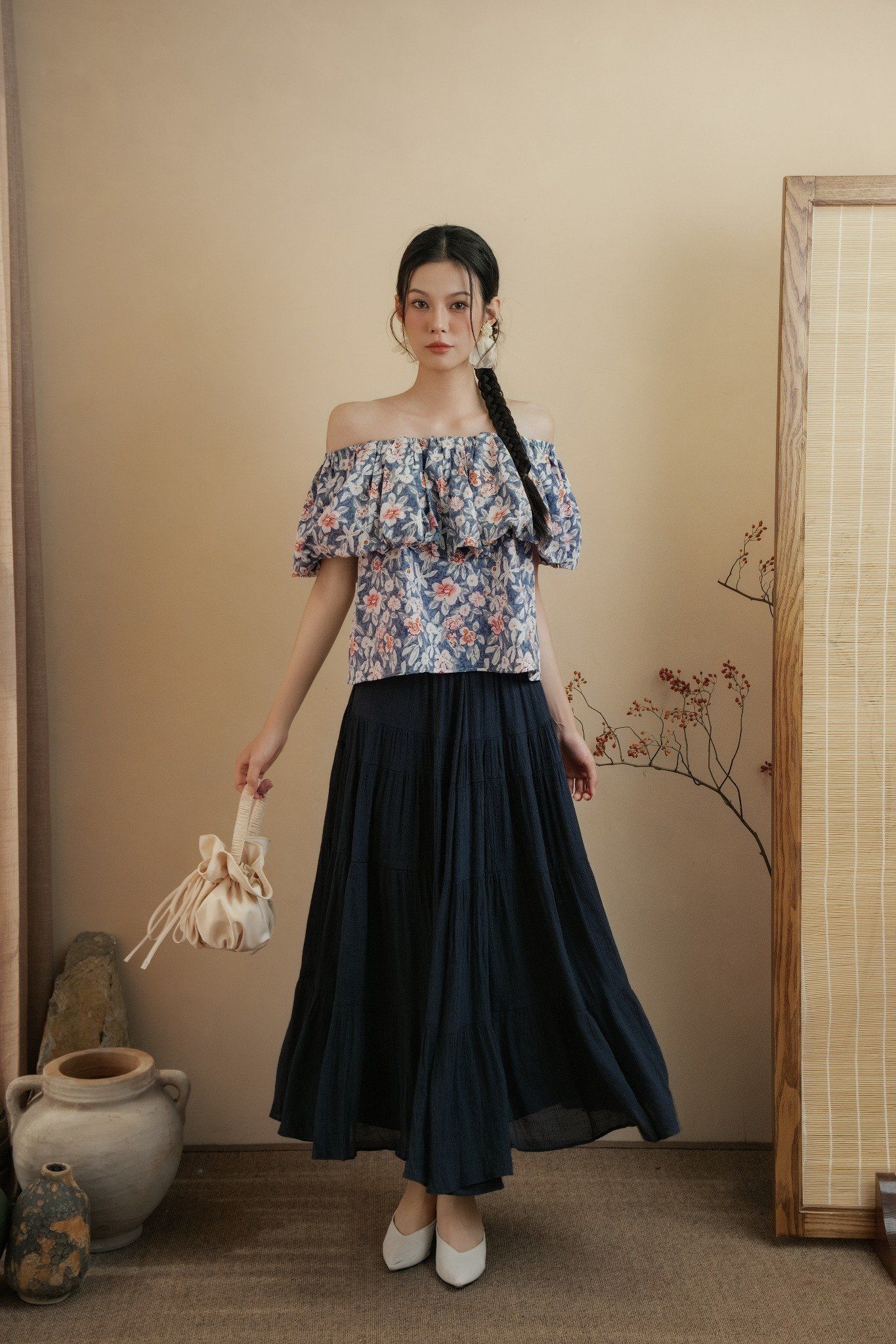 Áo Hansel Floral Top nhiều màu