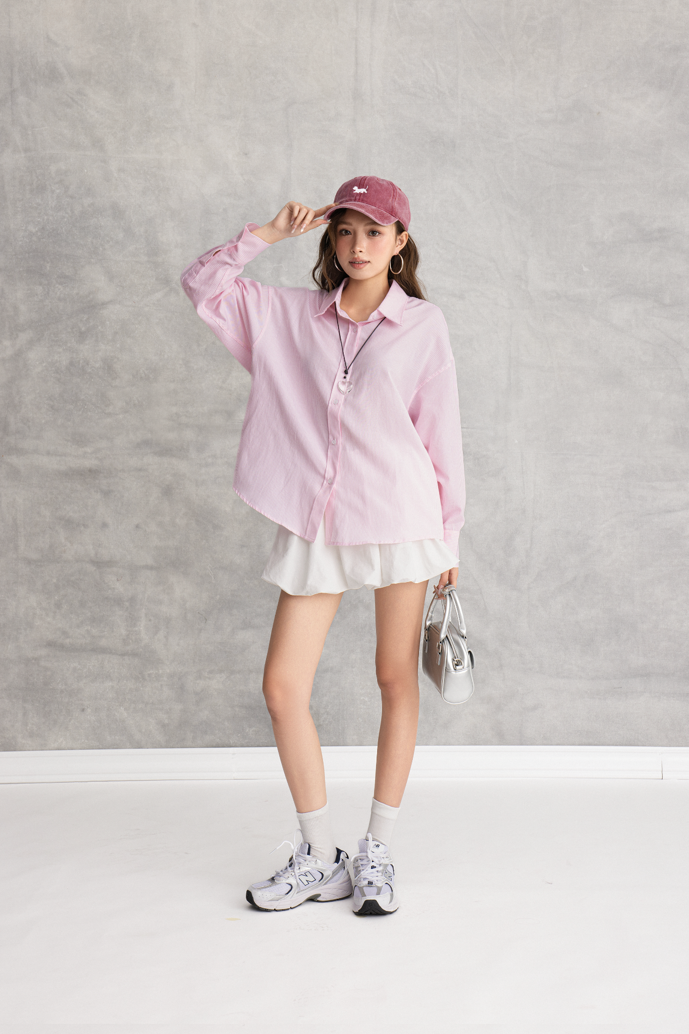Áo Boram Shirt in Pink