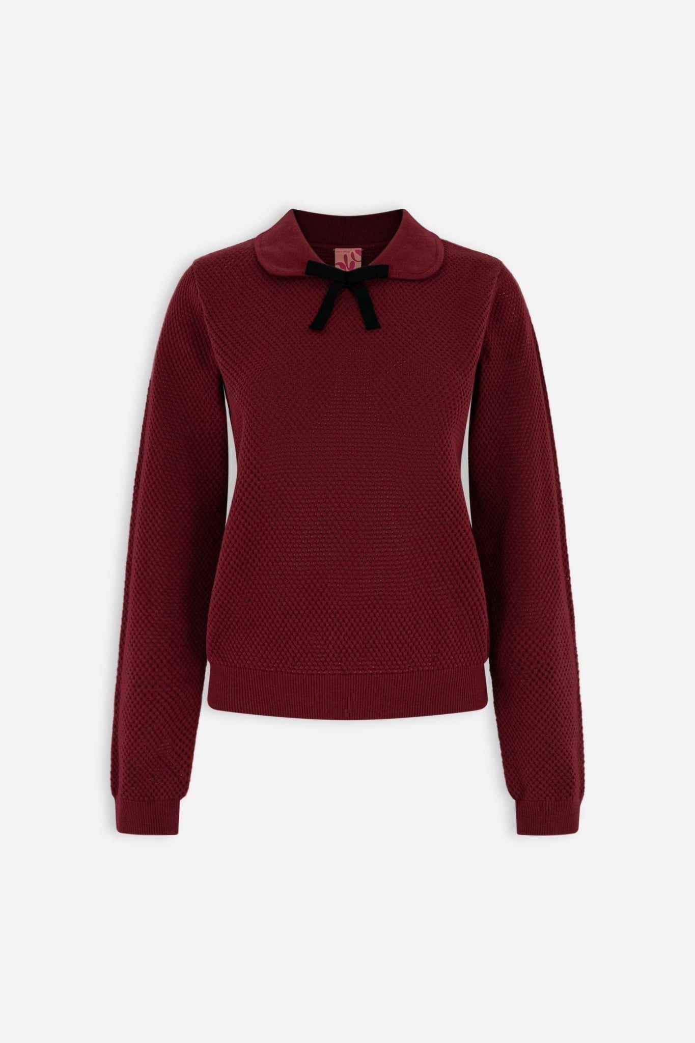 Áo Cream Mesh Bow Knit Top nhiều màu