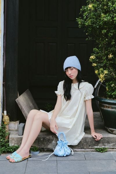  Váy Babydoll Cream Daisy 