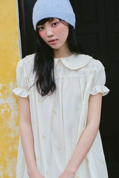  Váy Babydoll Cream Daisy 