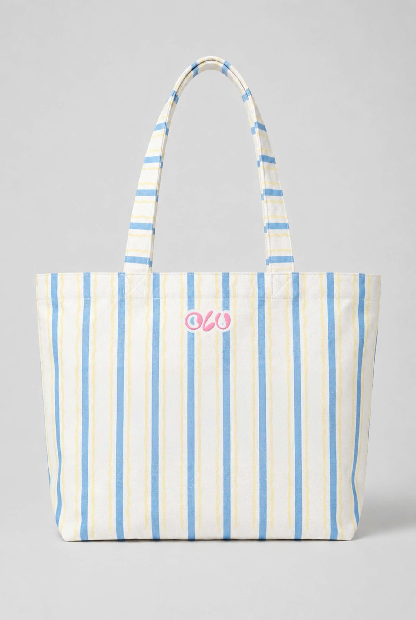 Túi tote du lịch Striped Tote Bag