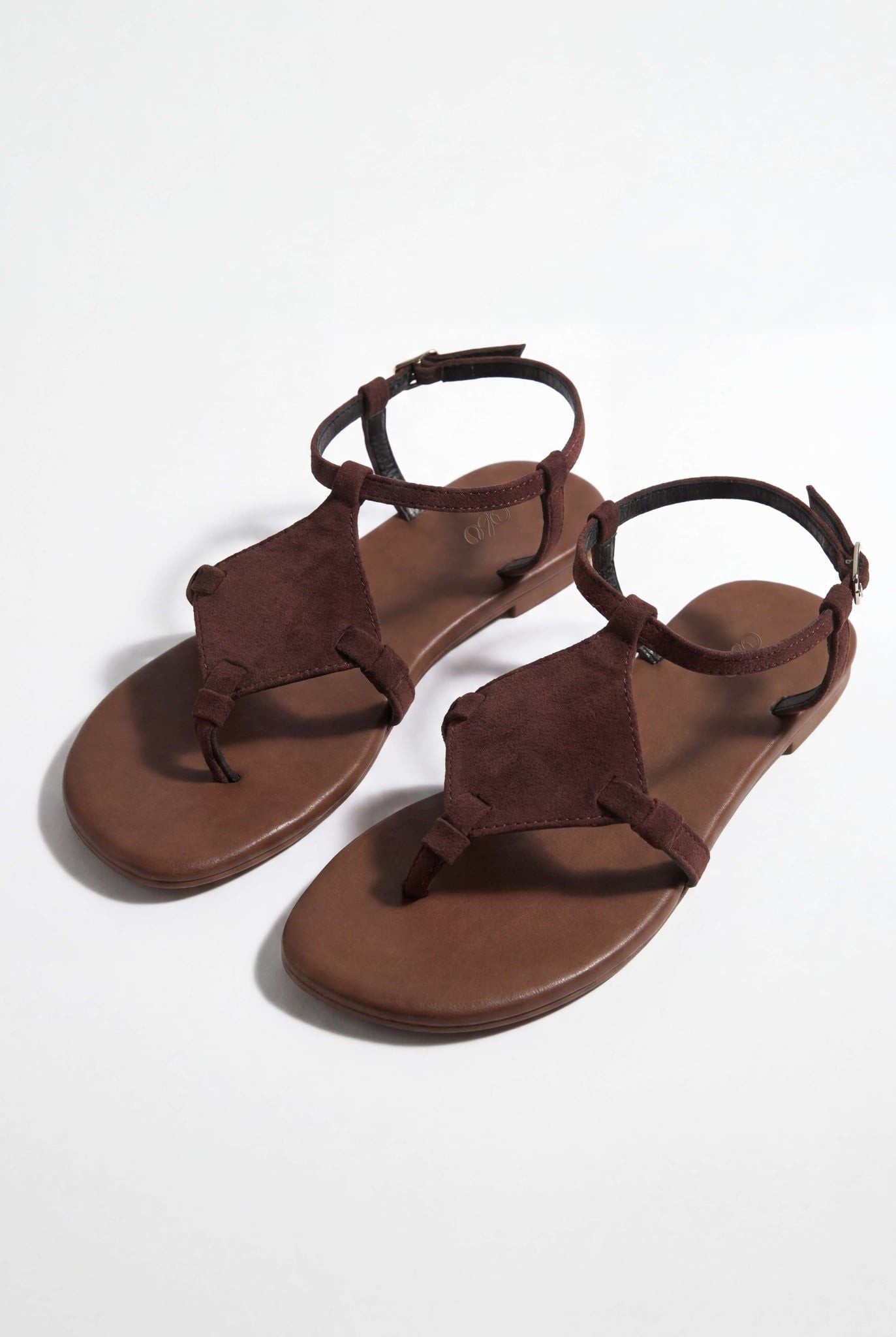 Sandal xỏ ngón Strappy Flat Sandals nhiều màu
