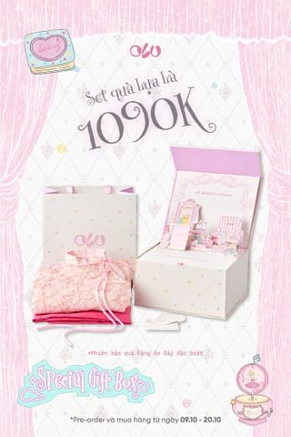 SPECIAL GIFT BOX 20.10 | SET QUÀ OLV LỤA LÀ 1090K