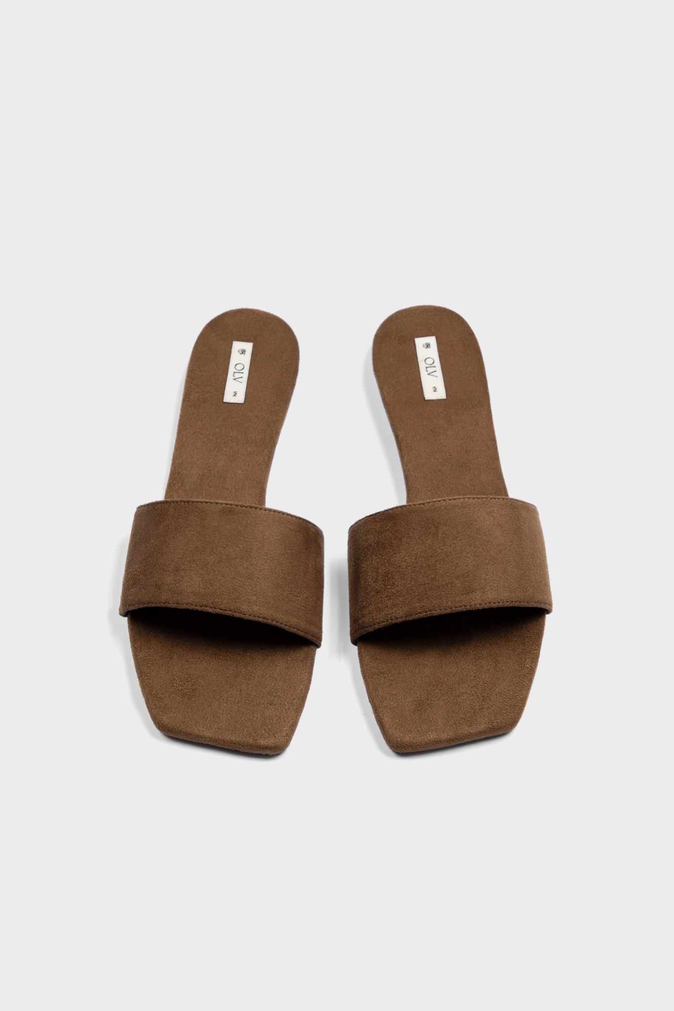 Veselina Slippers in Brown
