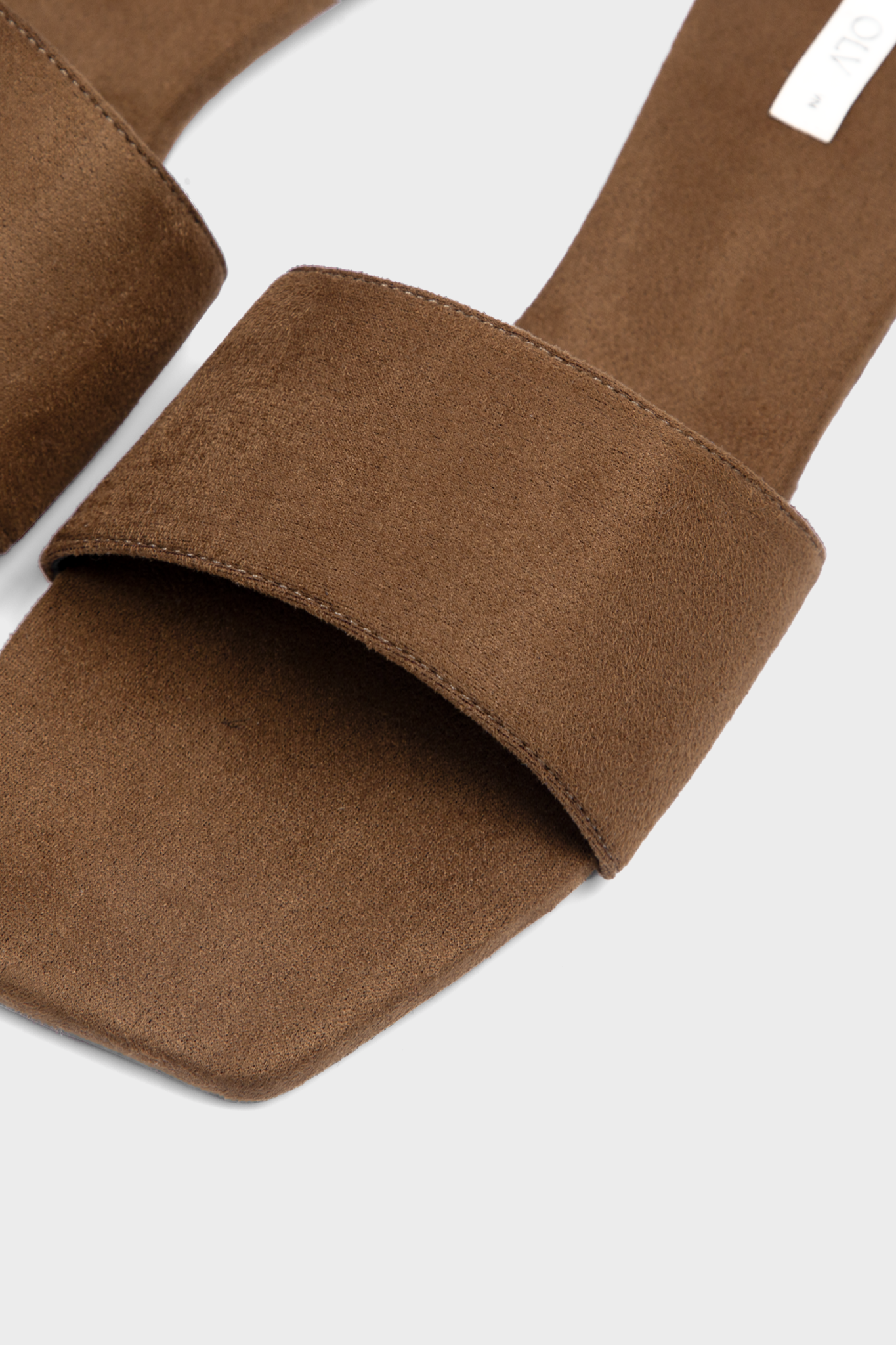 Veselina Slippers in Brown