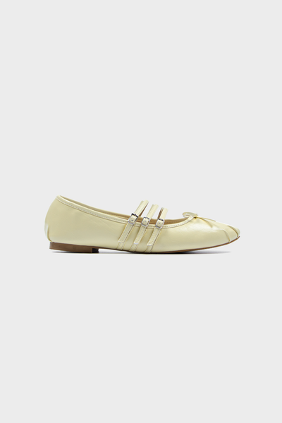  Cleide Ballet Flats in Yellow 