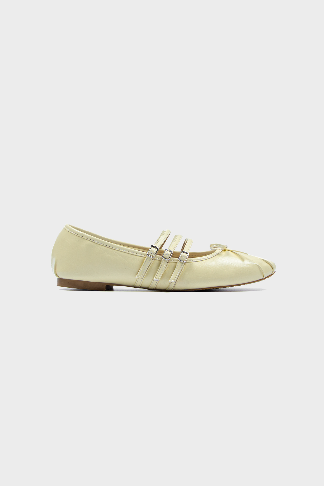 Cleide Ballet Flats in Yellow