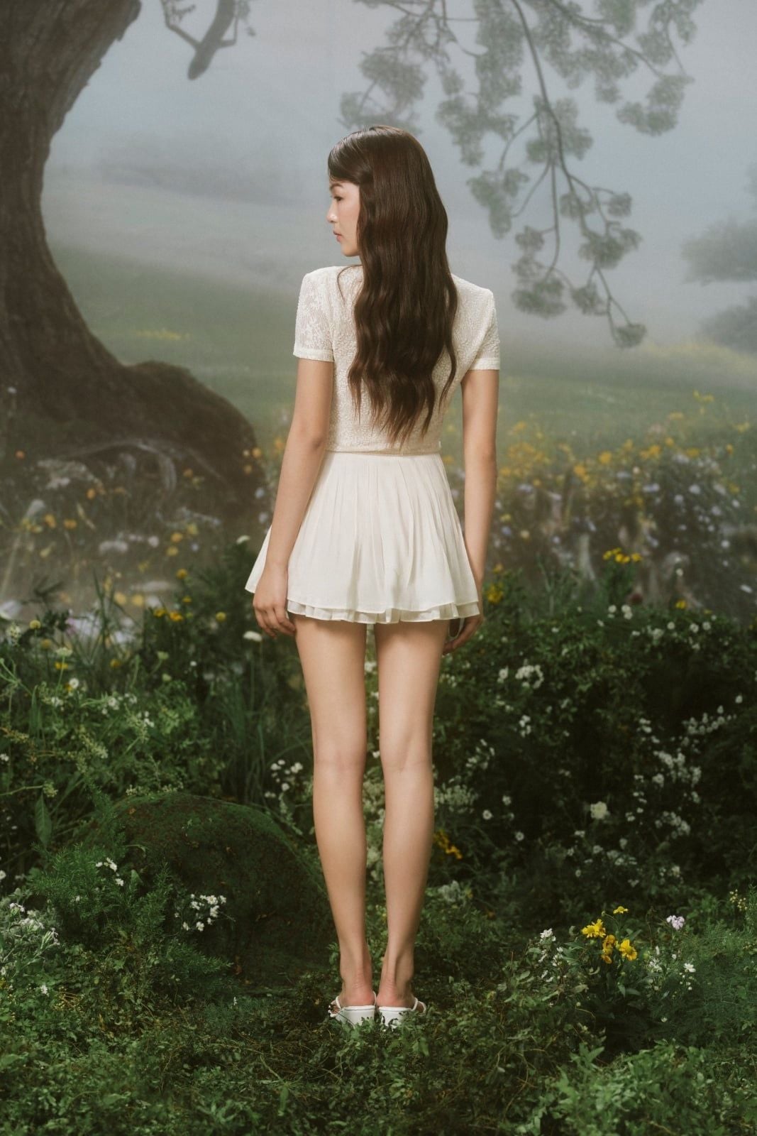 Áo Fleur Lace Short Sleeve Top nhiều màu