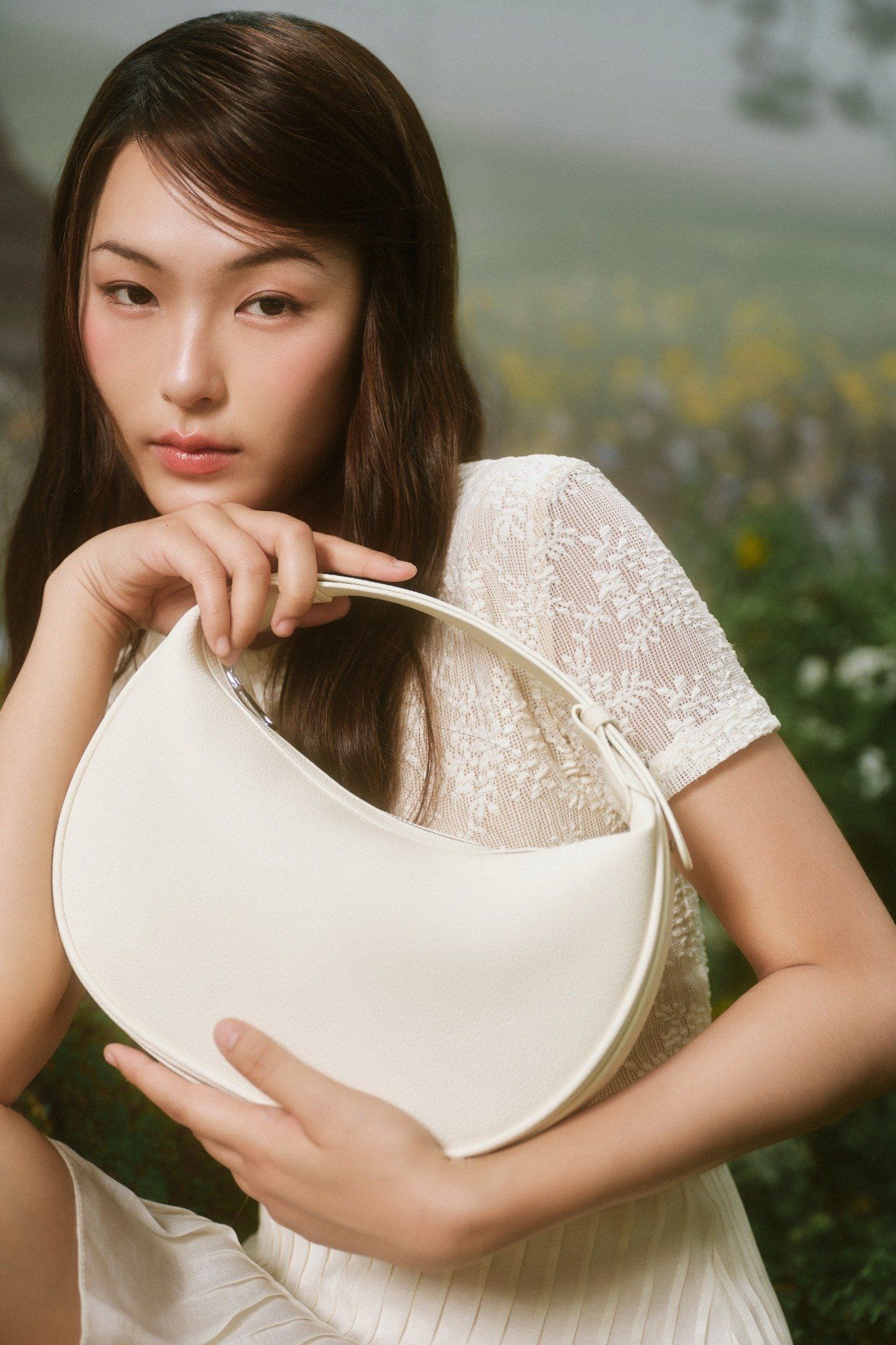 Áo Fleur Lace Short Sleeve Top nhiều màu