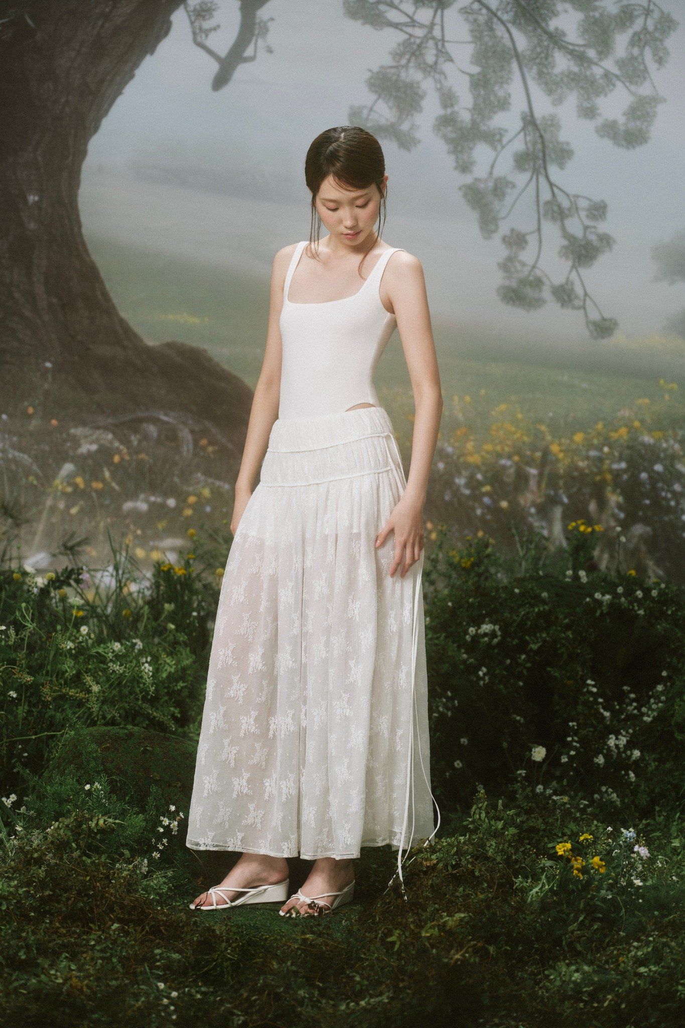 Áo Square Neck Bodysuit nhiều màu