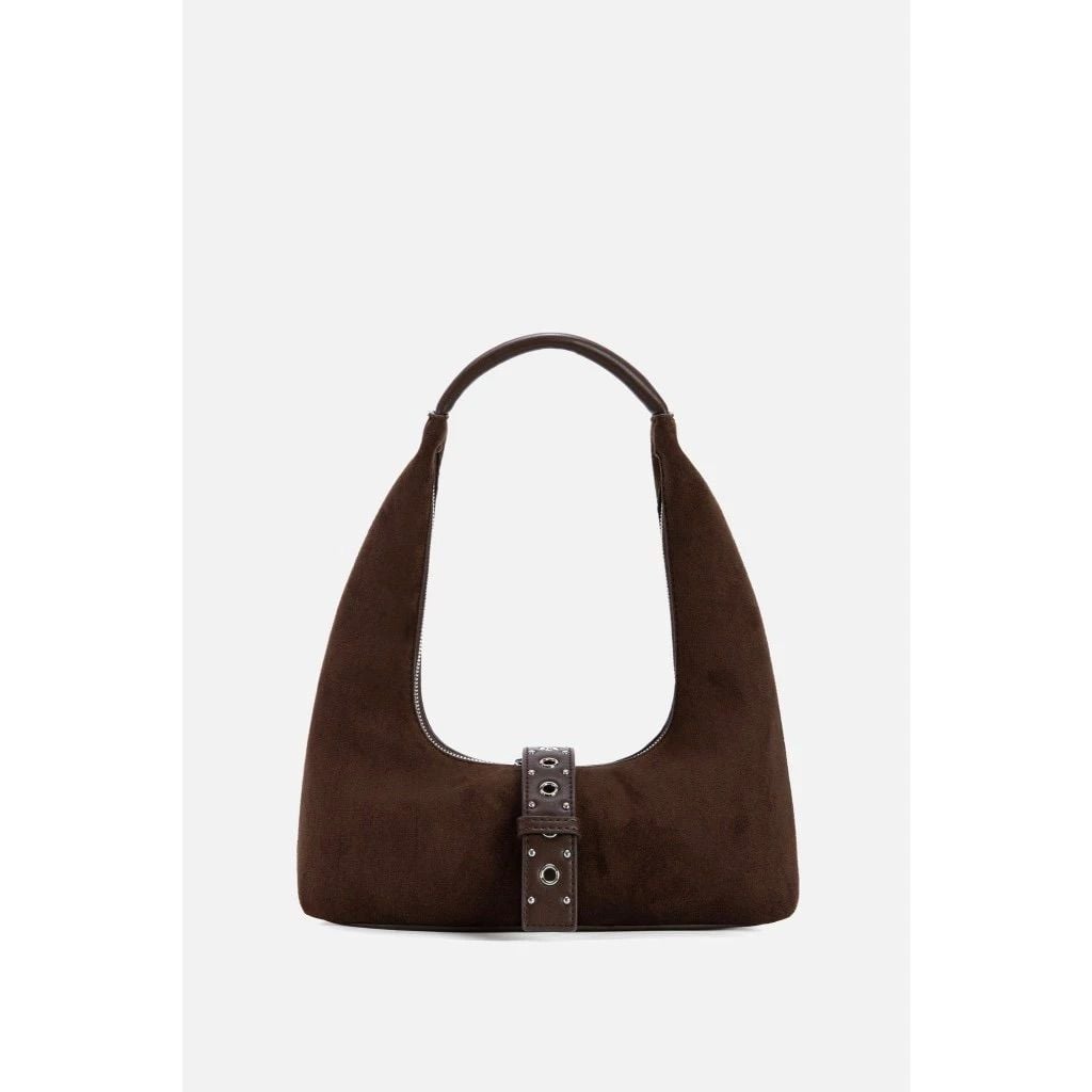 Túi da bóng đeo vai Leather Shoulder Bag nhiều màu