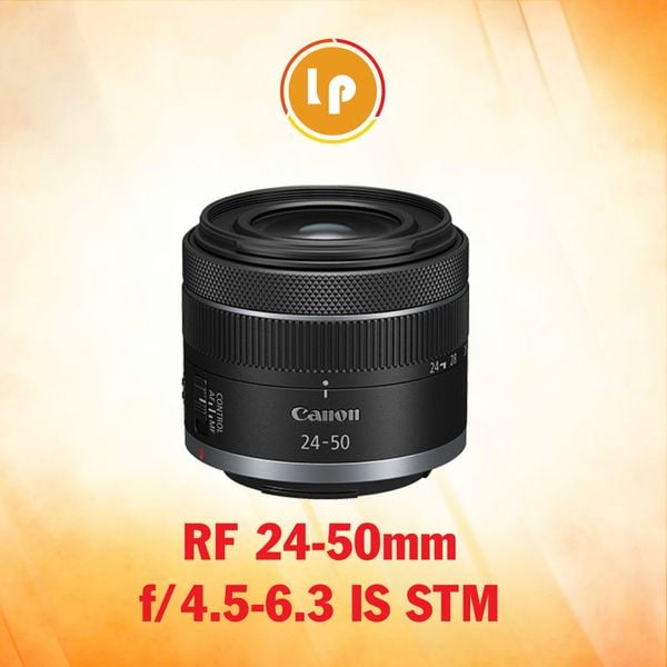 Ống kính Canon RF 24-50mm F4.5-6.3 IS STM nhập khẩu (New)