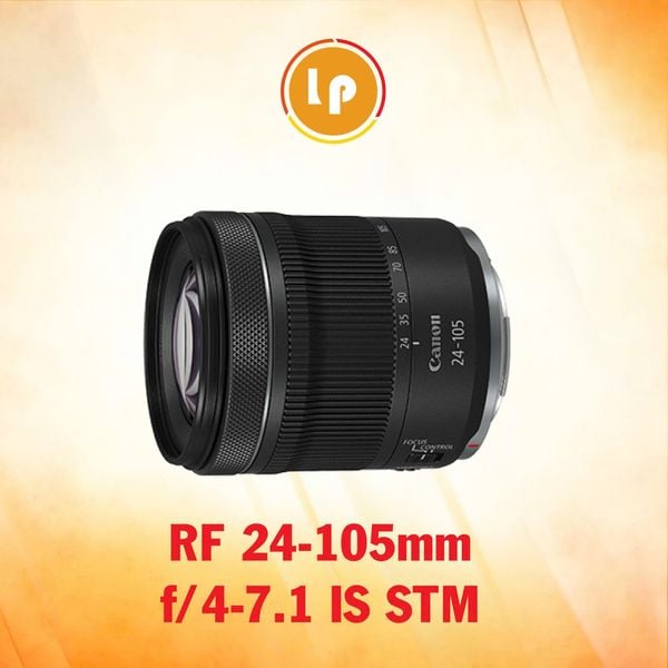 Ống Kính Canon RF 24-105mm F4-7.1 IS STM chính hãng (New)