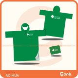 [AM001] Áo Mưa Gửi Gắm | Áo Mưa Cài Cạnh Cánh Dơi