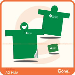 [AM001] Áo Mưa Gửi Gắm | Áo Mưa Cài Cạnh Cánh Dơi