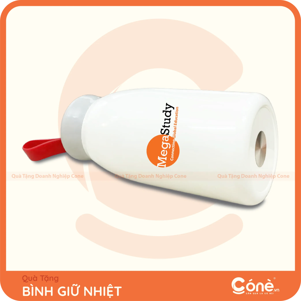 [BGN007] Bình Giữ Nhiệt Đủ Đầy | Bình Giữ Nhiệt Có Quai Xách Cao Su