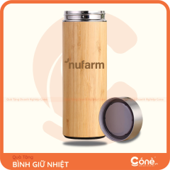[BGN006] Bình Giữ Nhiệt Bền Bỉ | Bình Giữ Nhiệt Tre Khắc Tên Theo Yêu Cầu