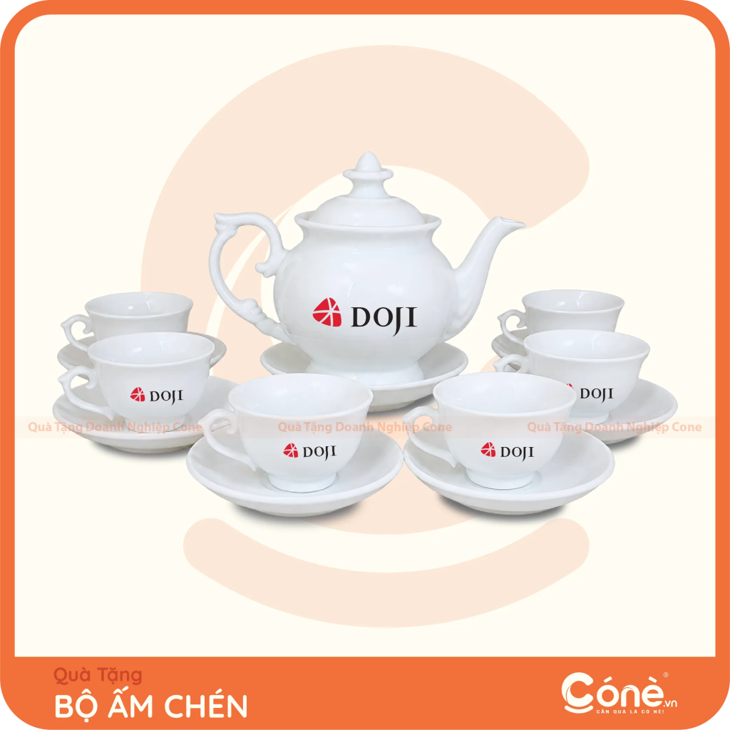 [BAC006] Bộ Ấm Chén Vượt Sóng | Bộ Ấm Chén Giá Tốt