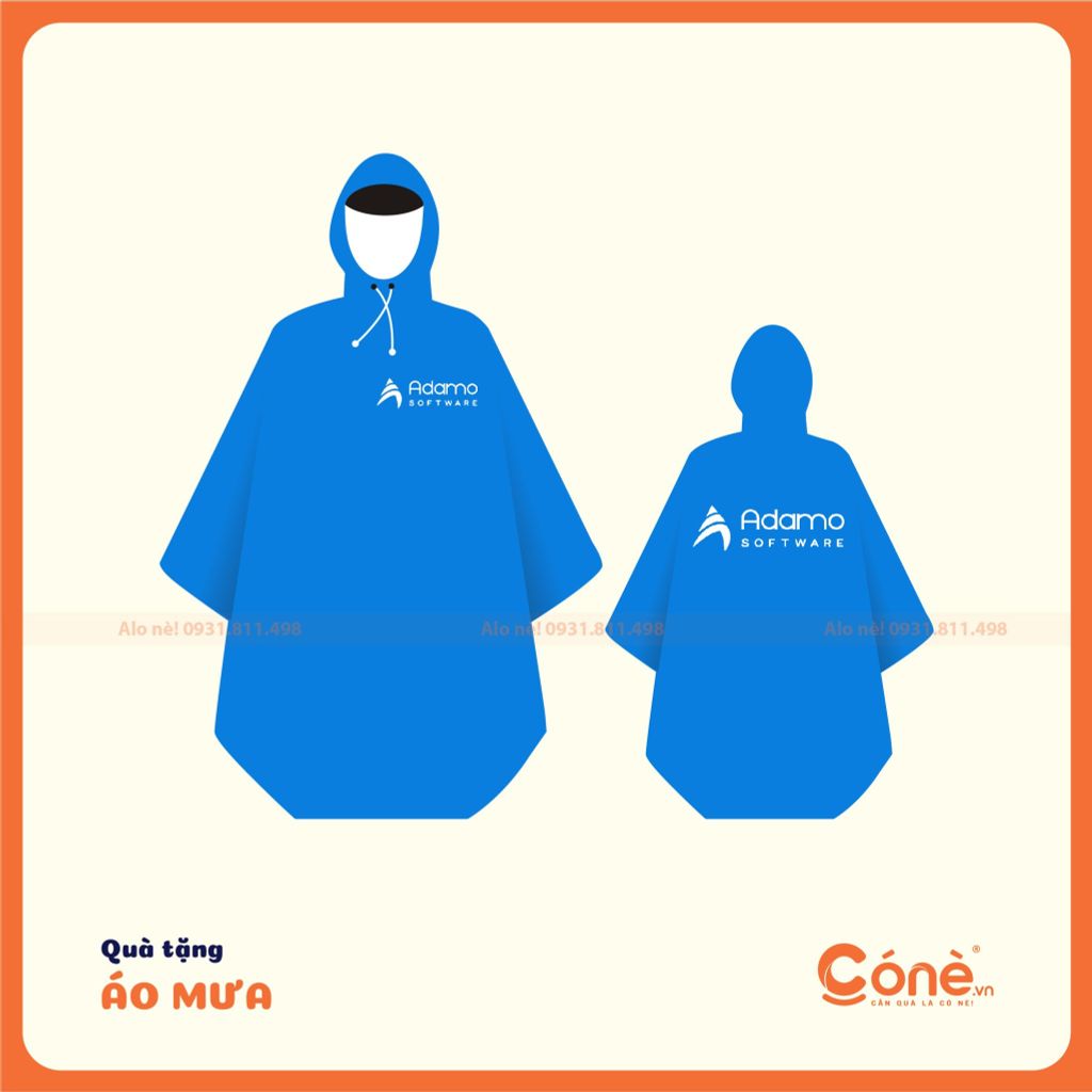 Áo Mưa Bền Bỉ Cone | Áo mưa chữ A chất lượng cao cấp