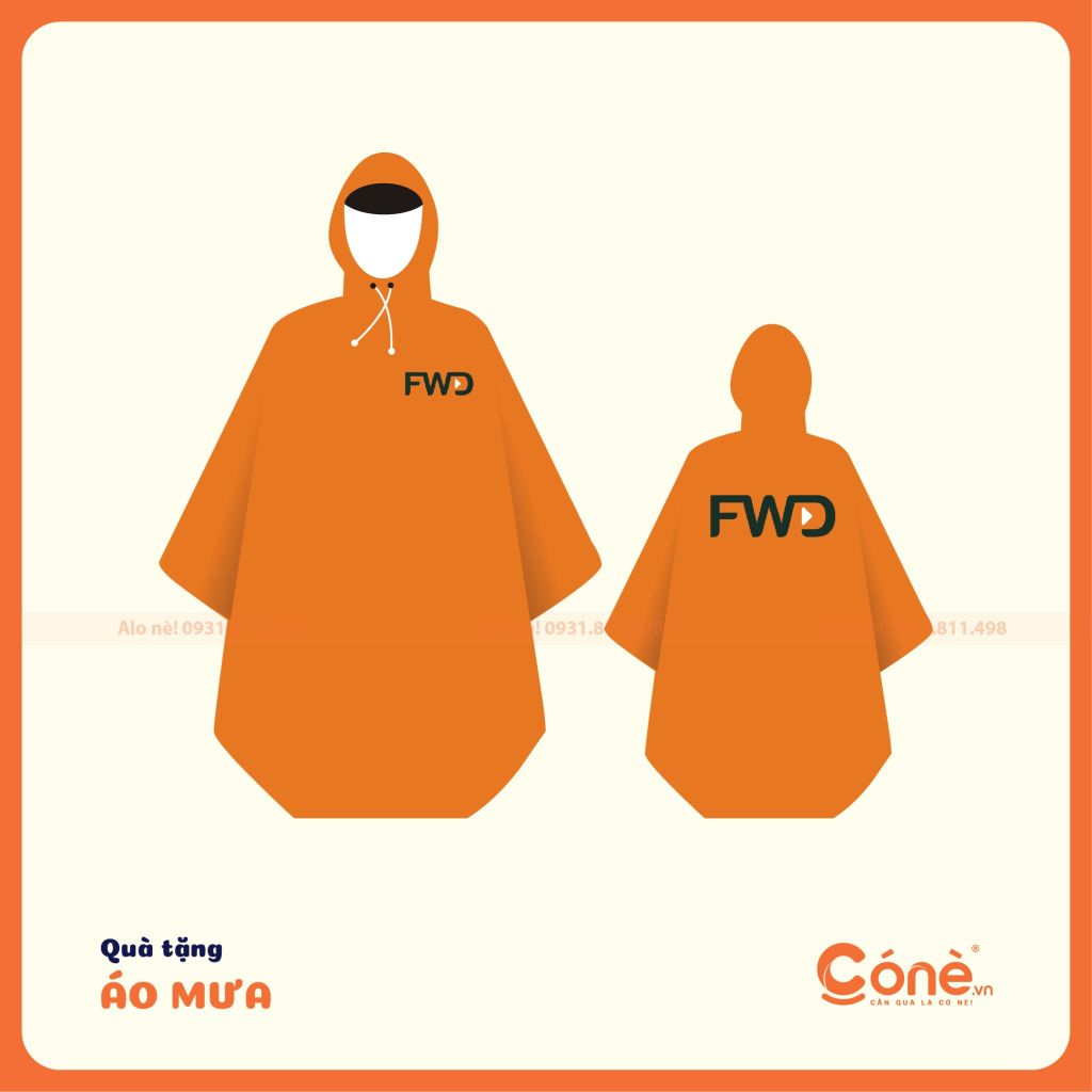 Áo Mưa Bền Bỉ Cone | Áo mưa chữ A chất lượng cao cấp