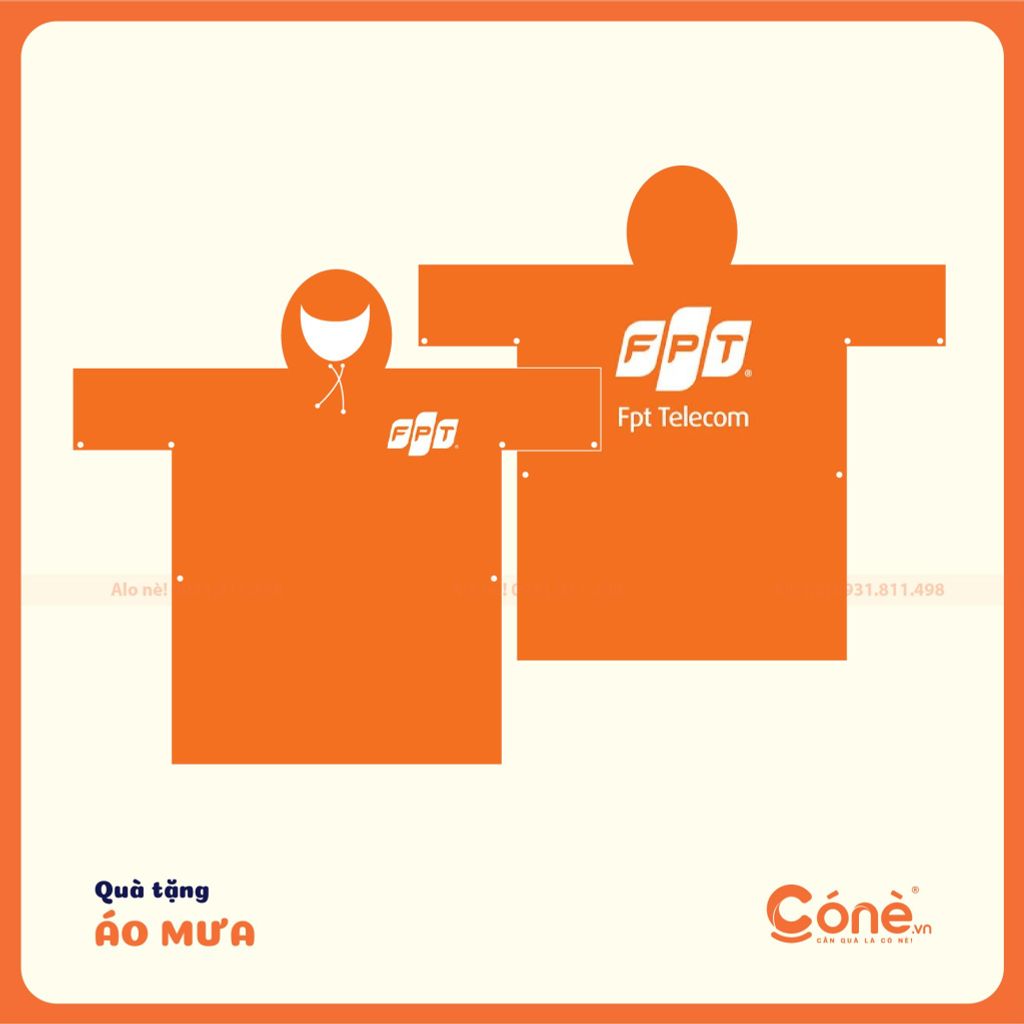 size áo mưa