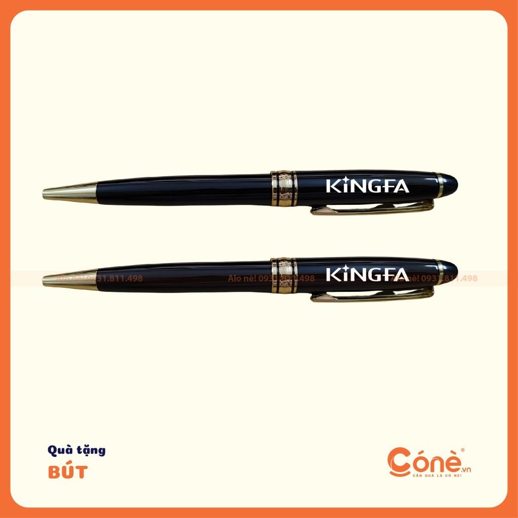 [BKL002] Bút bi kim loại in logo BKL002