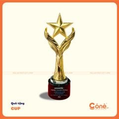 [CQT002] Cúp Tỏa Sáng Cone