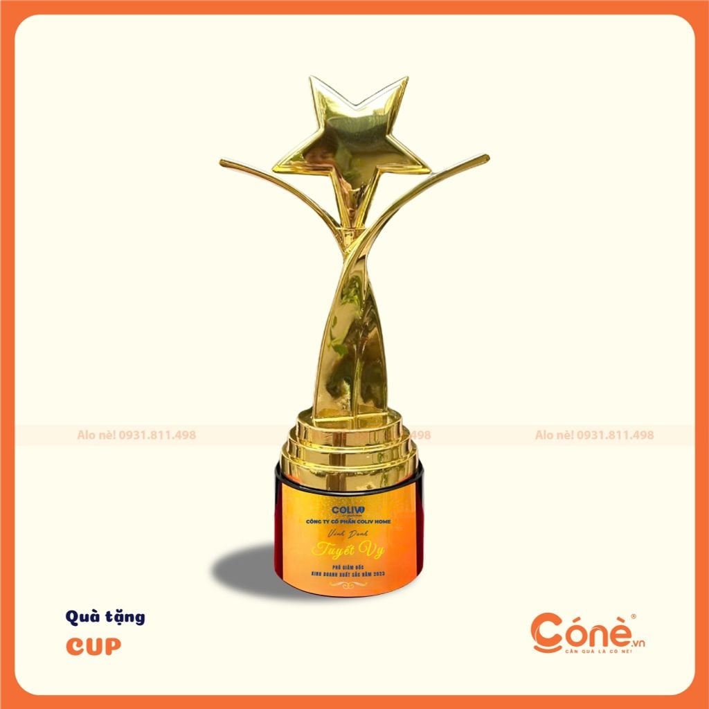 cúp quà tặng