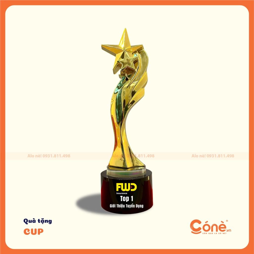 [CQT003] Cúp Hành Trình Cone