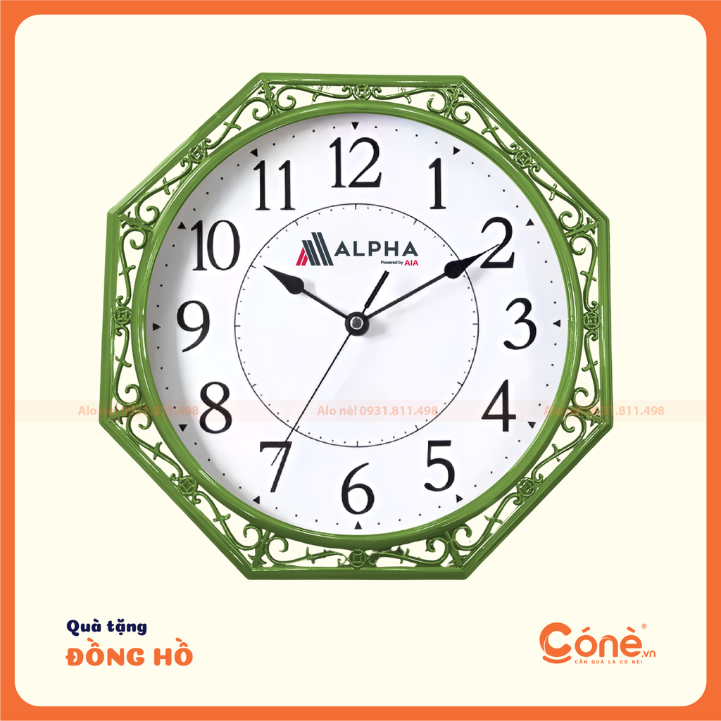 Đồng Hồ Treo Tường Phòng Khách