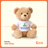 [GB002] Gấu Bông Dream Big - Gấu Bông Trắng In Logo