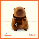 [GB006] Gấu Bông Cozy Friend - Gấu Capybara In Logo