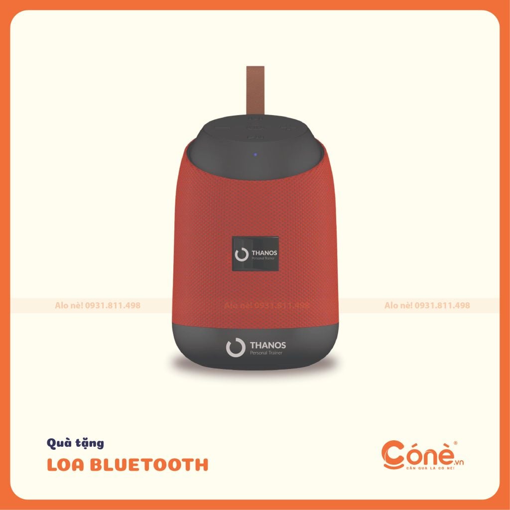 [QCN003] Loa Bluetooth Energizer BTS061 | In Logo Theo Yêu Cầu