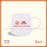 [LS004] Ly Sứ Creative Break - Ly Sứ Bầu Quai Tròn