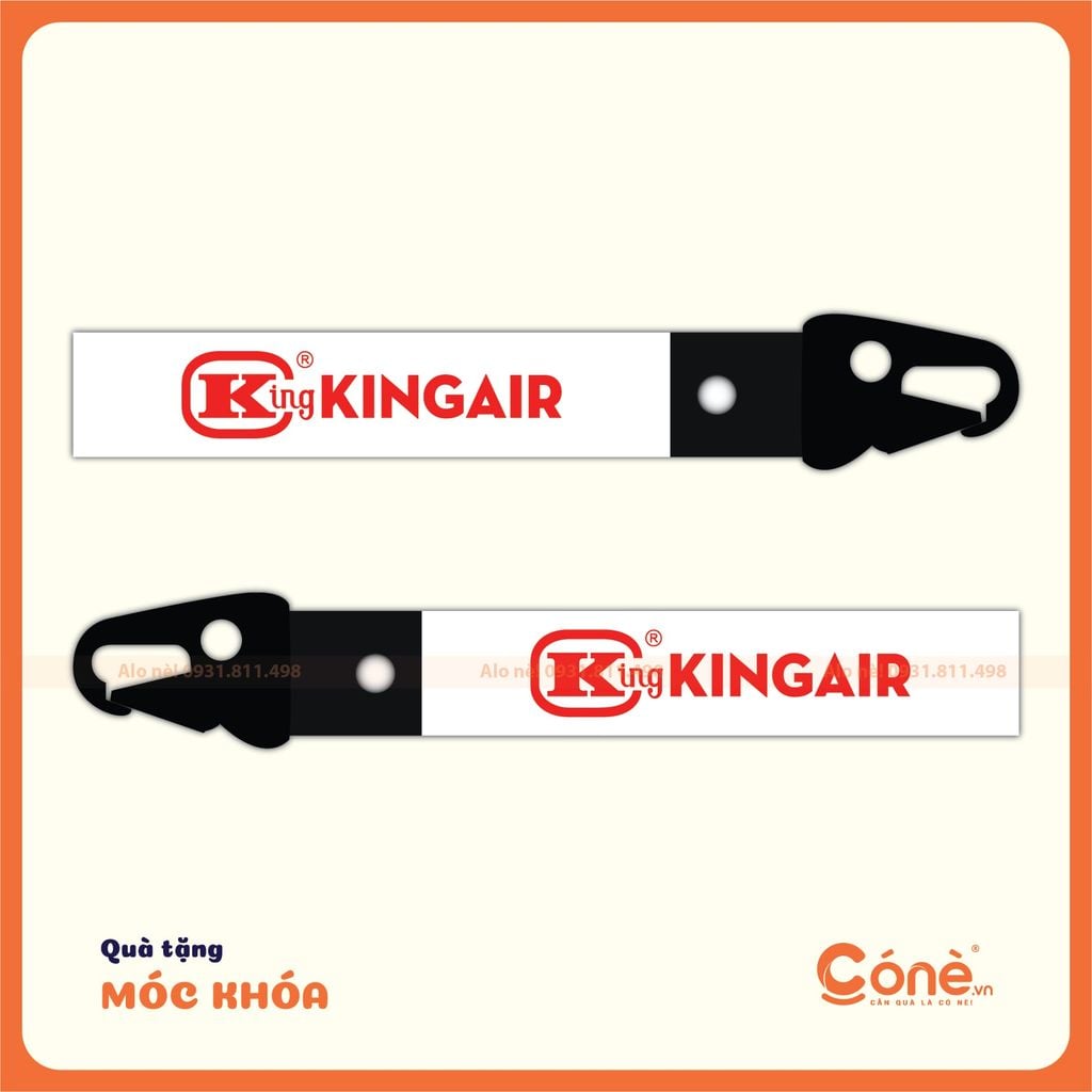 Móc khóa dây vải