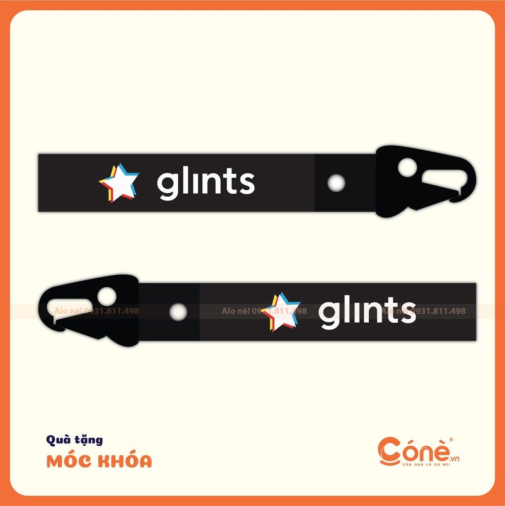 Móc khóa dây vải