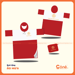 [AM002] Áo Mưa Màu Sắc Thương Hiệu | Áo Mưa Cài Cạnh Cánh Dơi 2 Màu Vải