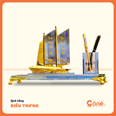 [BTQT05] Biểu Trưng Pha Lê Thuyền Buồm | Thuận Buồm Xuôi Gió