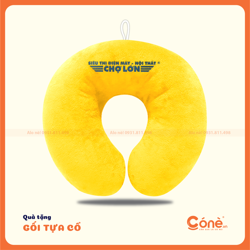 [GTC004] Gối Tựa Cổ Êm Ái Cone | Mềm Mại Tối Đa, Bảo Vệ Toàn Diện Vùng Cổ Vai Gáy