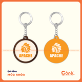 [MKQT06] Móc Khóa Gỗ In Logo