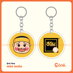 [MKQT02] Móc Khoá Mica In Logo