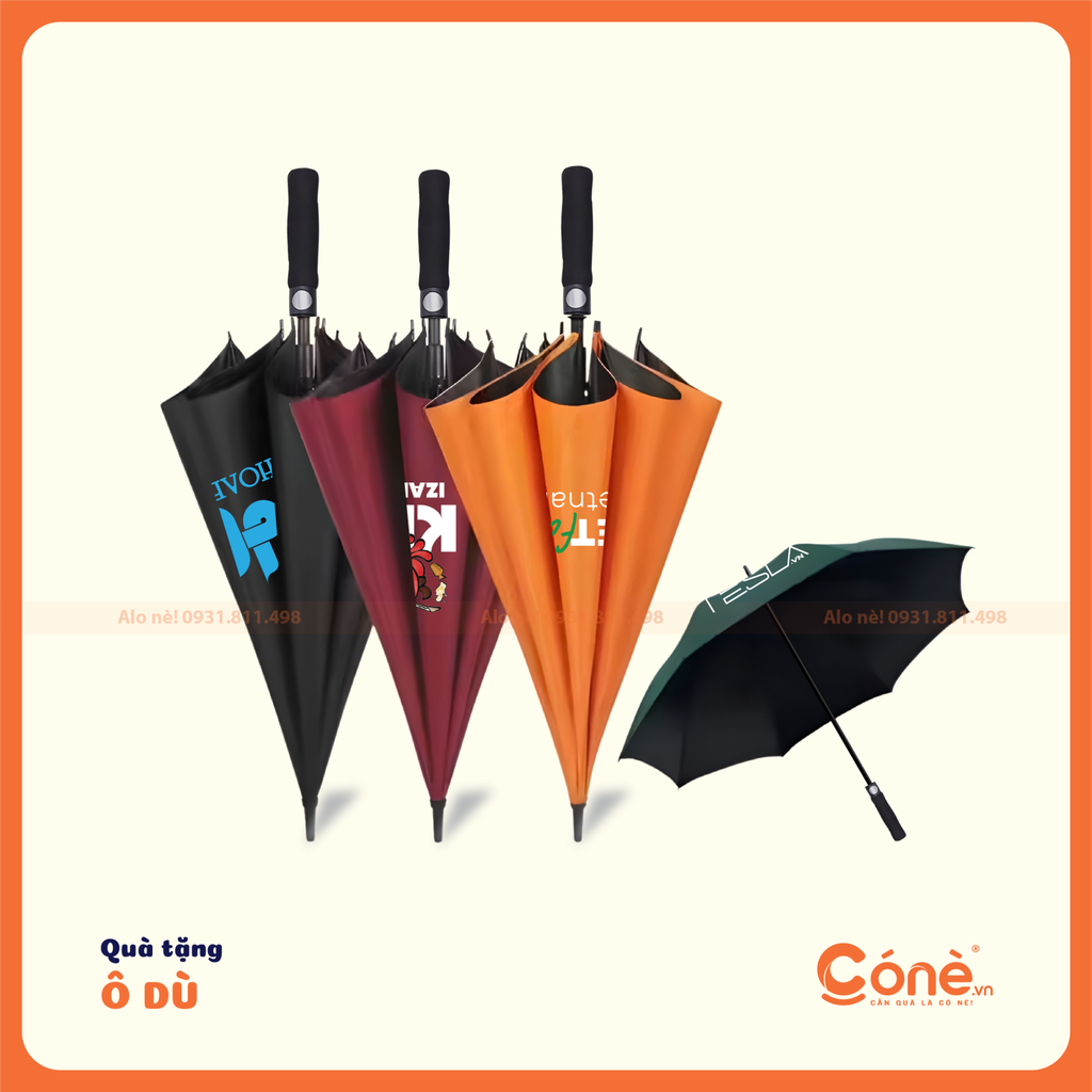 [OD001] Ô Dù Niềm Tin | Ô Cán Thẳng Chất Lượng Cao