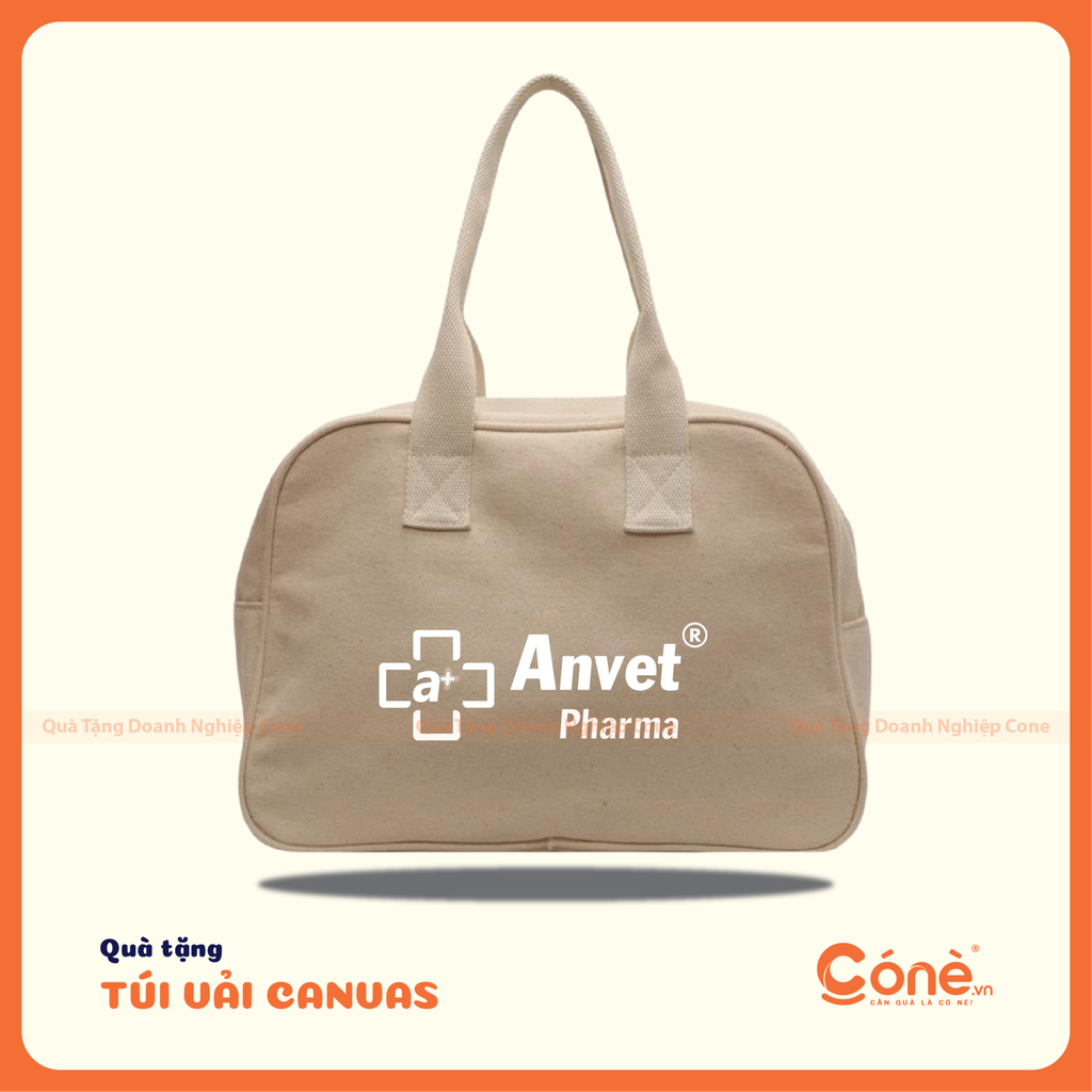 [TV007] Túi Vải Hành Trang | Túi Vải Canvas In Logo