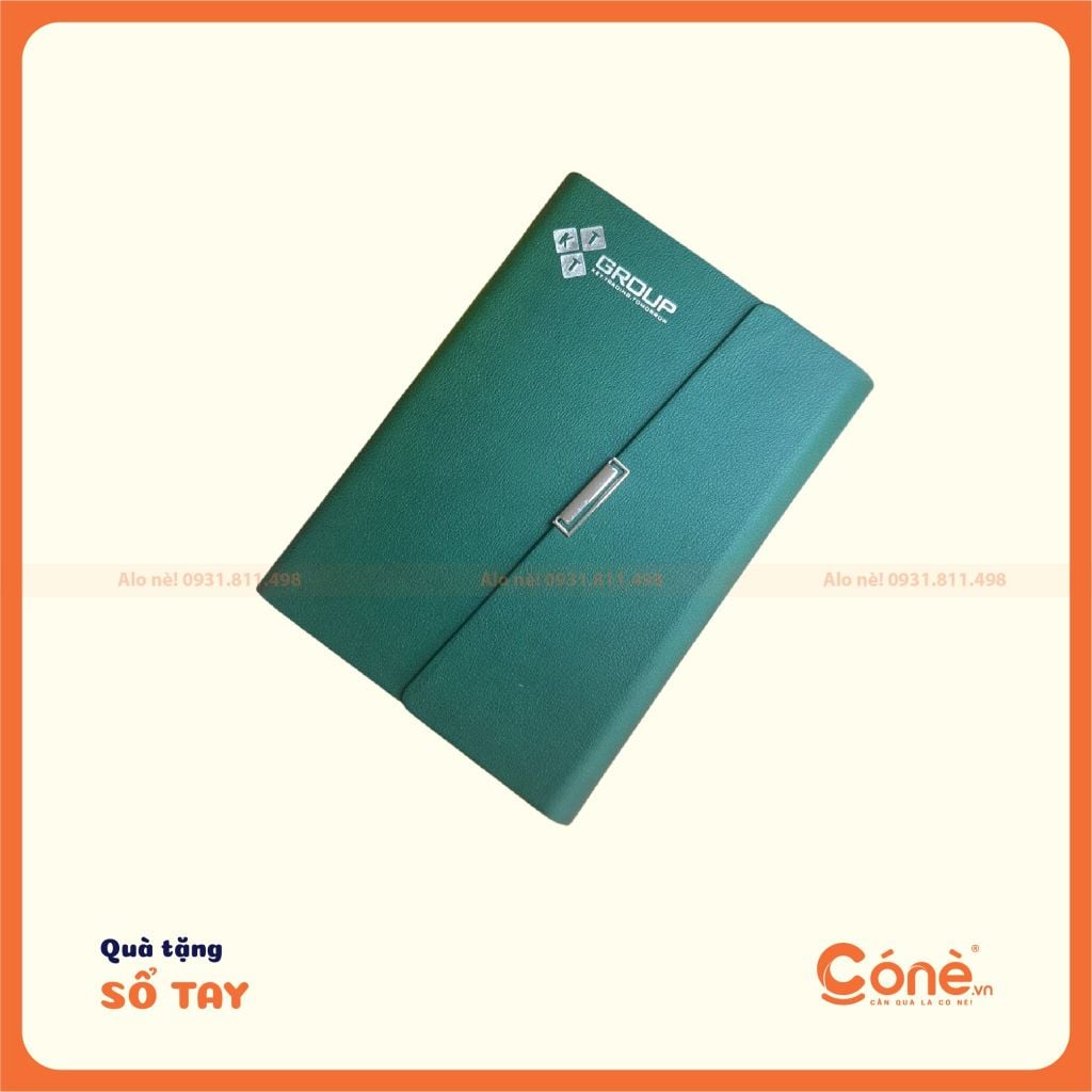 Sổ Premium Notes Cone | In Sổ Tay Bìa Cứng Cao Cấp