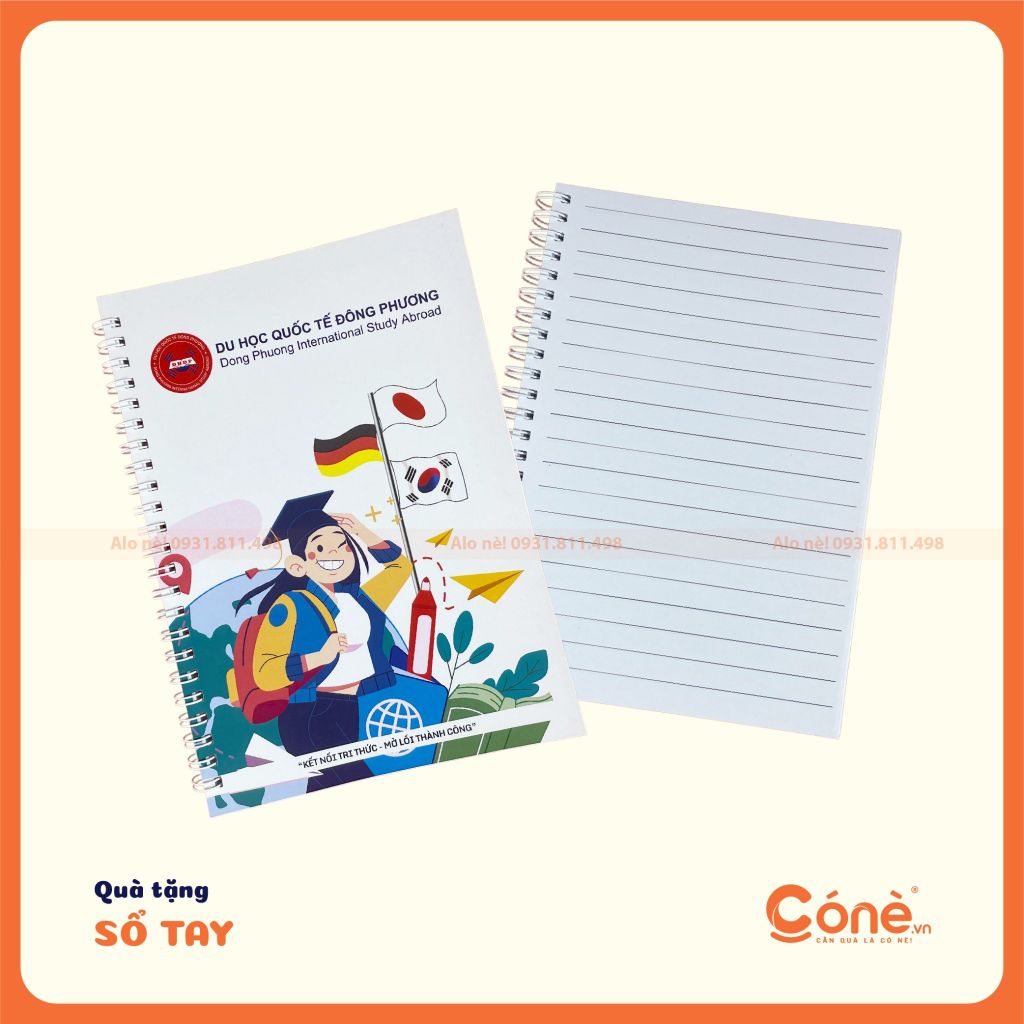 Sổ Success Path Cone | In Sổ Tay Lò Xo Theo Yêu Cầu