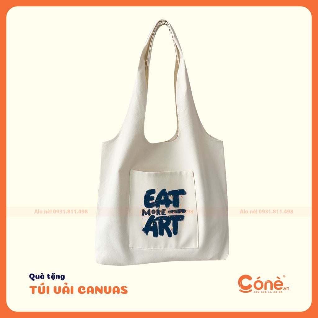 [TV006] Túi Vải Đồng Hành | Túi Vải In Logo