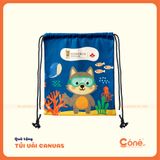 [TV003] Túi Vải Sắc Màu Thương Hiệu | Túi Rút Vải Dù In Logo