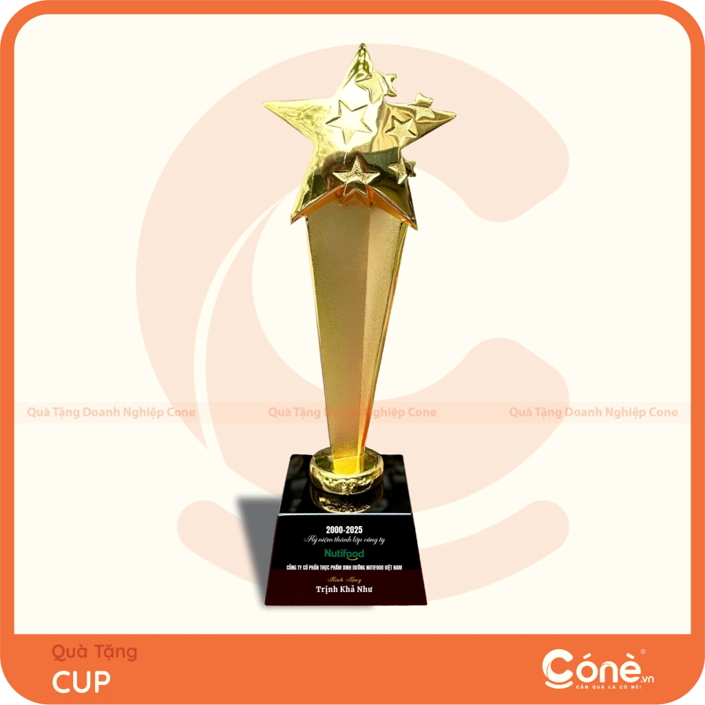 [CQT006] Cúp Đỉnh Cao Cone