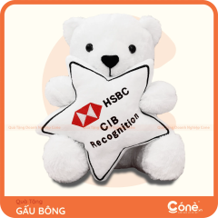 [GB006] Gấu Bông Star Bear In Logo